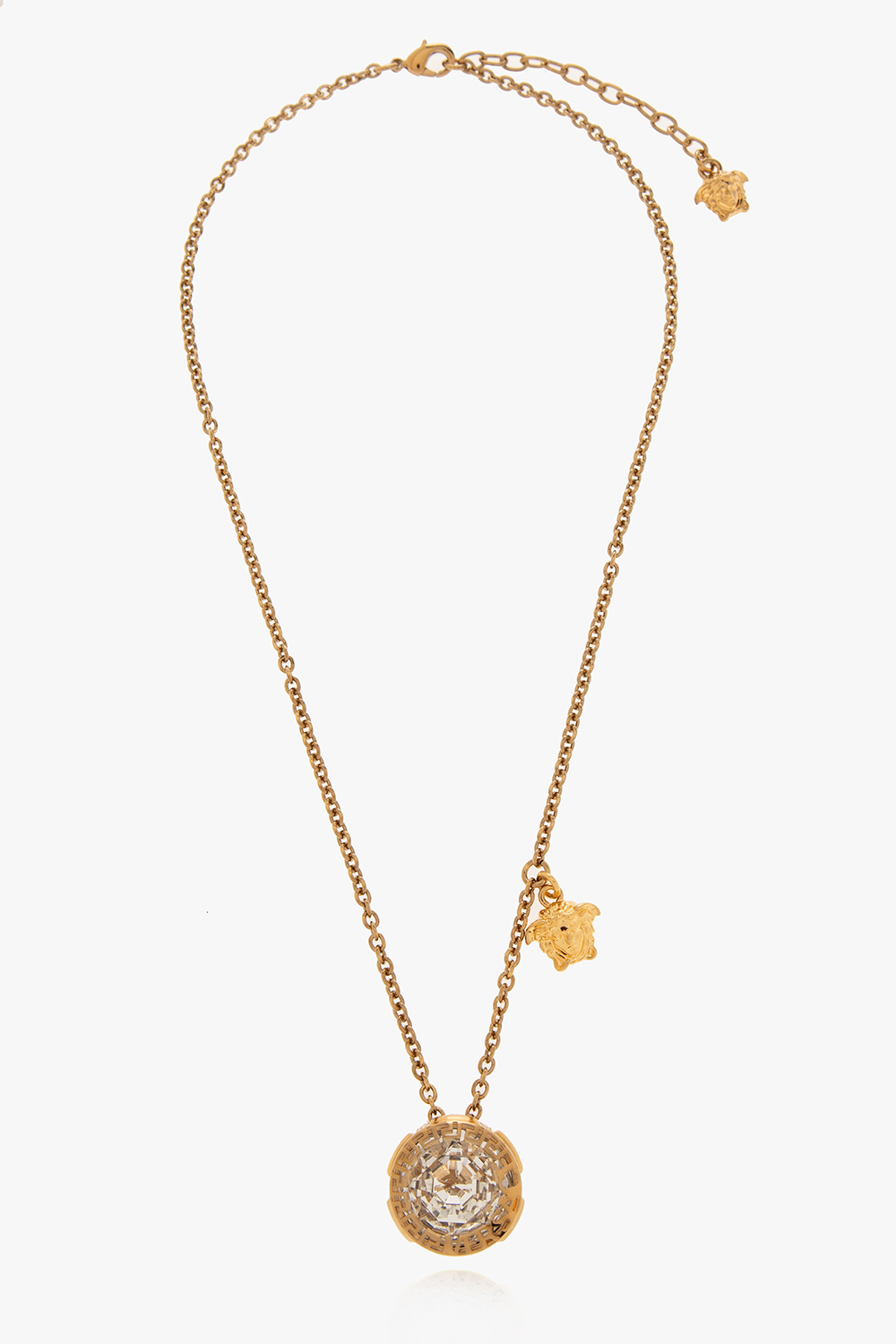 Gold Necklace with charm Versace - SchaferandweinerShops